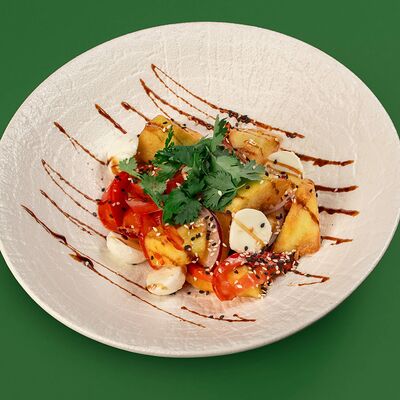 Хрустящий баклажанв Лаваш Town Красная по цене 500 ₽