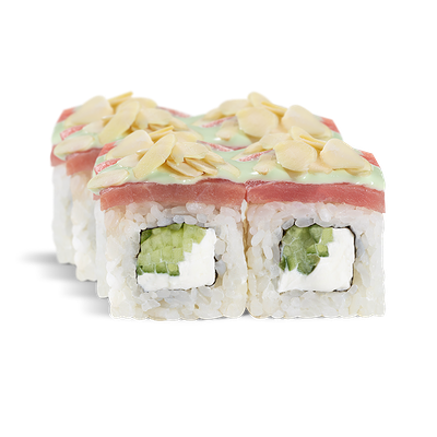 Ролл С тунцом и миндалём в Автоcуши Автопицца по цене 569 ₽