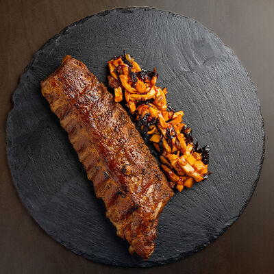 Свиные рёбра во фруктовом маринаде в Бибирево по цене 1800 ₽