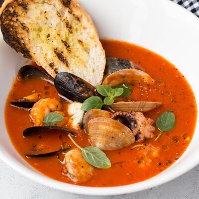 Суп Качукко в Osteria Mario по цене 805 ₽