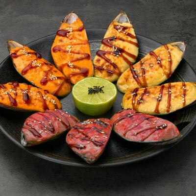 Мидии микс в О! Суши по цене 3710 ₽