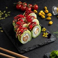 Lux ролл Шеф эби в Веселый Самурай Sushi Premium