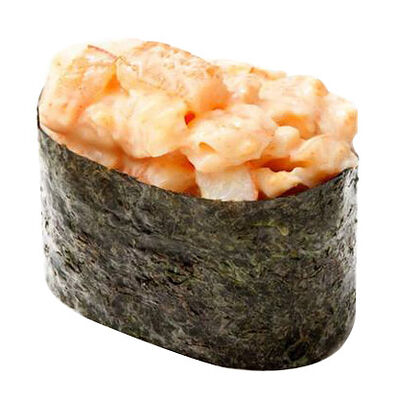 Суши Спайси-креветка в Shiitake по цене 155 ₽
