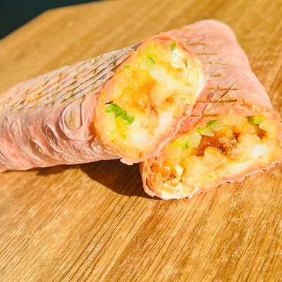 Лавашный командос №3 с кальмаром в ШаURма по цене 580 ₽