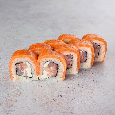 Филадельфия с креветкой в Томята Тосуши по цене 804 ₽