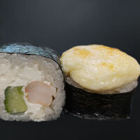 Запеченный с креветкой в Пицца vs Роллы