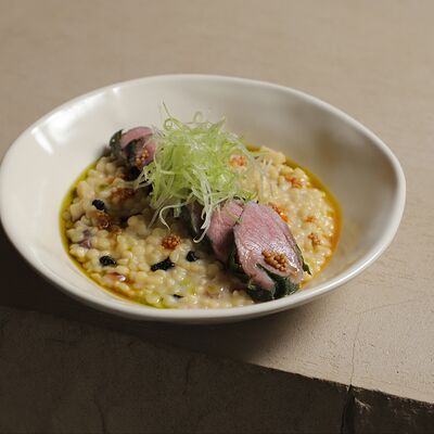 Ягненок, паста, сухофрукты в MIDSUMMER по цене 1350 ₽