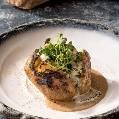 Картофель со страчателлой и костным мозгом, 300гр в Ваще Огонь по цене 680 ₽