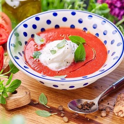 Гаспачо со Страчателлой в Сыроварня по цене 450