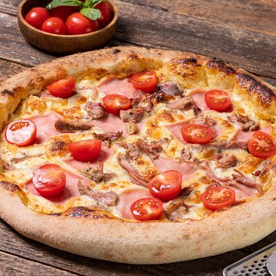 Индейка BBQ пиццав Дом пиццы по цене 1235 ₽