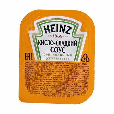 Соус Heinz кисло-сладкий в IKiS по цене 60 ₽