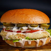 Острый Chiken grill burger в Black Grill House по цене 370