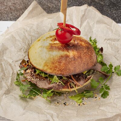 Лао бургер с говядиной в Tasty box по цене 450