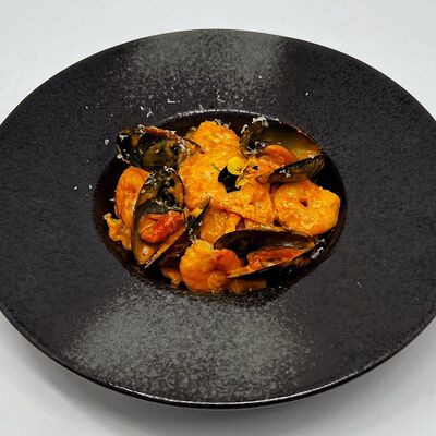 Паста с морепродуктами в Миллер по цене 780 ₽