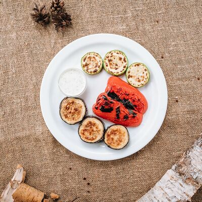 Овощи гриль в Кафе-парк Теремок по цене 320 ₽