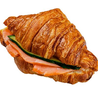 Круассан с лососем в 7:35 Заря & KitaEast по цене 520 ₽