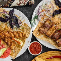 Логотип FastШашлык и Хинкали