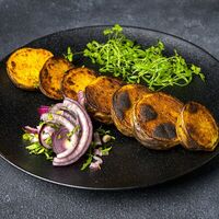 Картофель на углях в Руставели