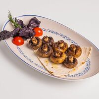 Шампиньоны на мангале в Анор