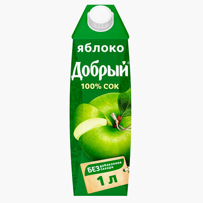 Сок добрый Яблоко в АМвкус по цене 225 ₽