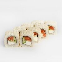 Ролл Аляска в кунжуте в Champion Sushi