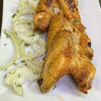 Куриные крылышки на углях в Мини-пекарня