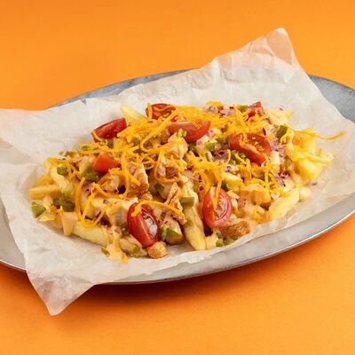 Картофель фри с курицей кимчи в Краснодарский парень по цене 510 ₽