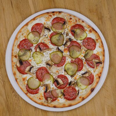 Пицца Пеперони-Грибыв 30 см по цене 990 ₽