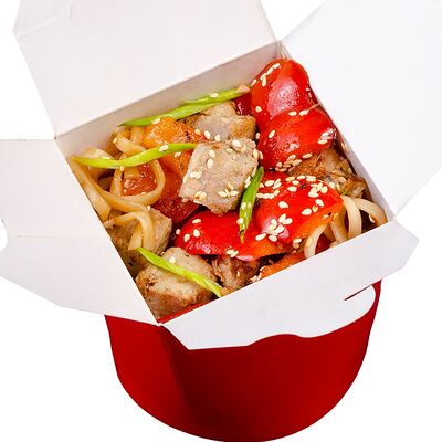 Wok с бужениной в Ори нори по цене 440 ₽