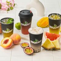 Логотип Teaburst bubble tea