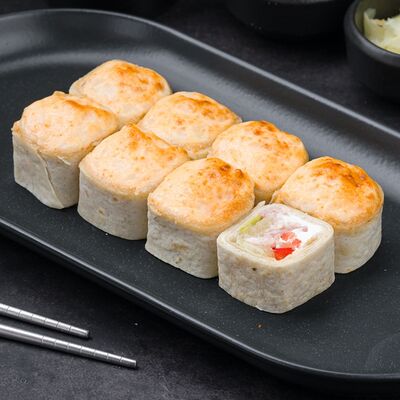 Ролл-тортилья с беконом в Рыба закусывала по цене 429 ₽