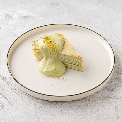 Блинный фисташковый торт в Шоколадница по цене 490 ₽