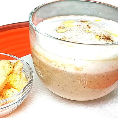 Крем-суп Грибной с пудрой трюфеля в Tempo Della Pizza по цене 320 ₽