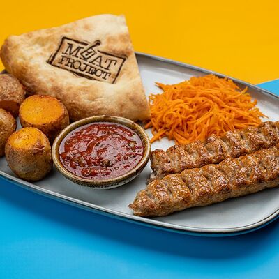 Ланч №1 с люля-кебабом из свинины в Meat Project по цене 339