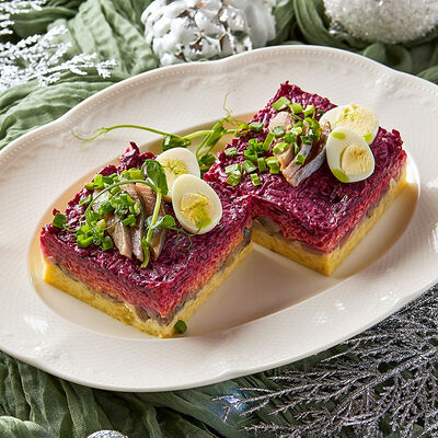 Сельдь под шубой на компанию в Сандуны Урал по цене 1260 ₽