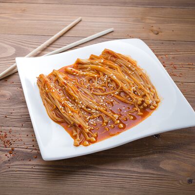 Эноки в кисло-сладком соусе в KoreaStreet по цене 459 ₽