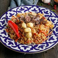 Плов Чайханский с бараниной в Чайхона