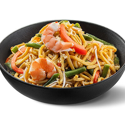 Лапша с креветками в соусе Том Ям в Суши Make по цене 520 ₽