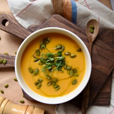 Крем-суп тыквенный в Сметана на Б. Садовой по цене 359 ₽