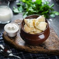 Вареники Домашние с творогом в A la Russe - Русская Кухня