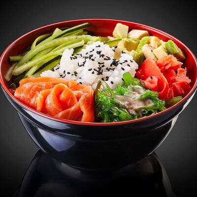 Поке с лососемв Восточный экспресс по цене 479 ₽