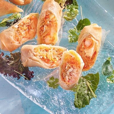 Спринг-роллы с крабом в Черетто море по цене 1190 ₽