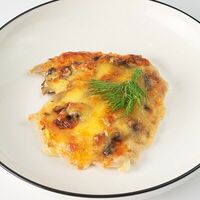 Эскалоп с грибами в ГУСТОВ Пицца Еда & Напитки