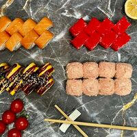 Сет Lux роллов в Три Шефа