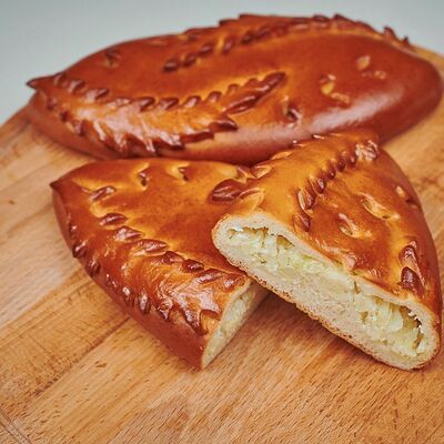 Кулебяка с капустой и яйцом в Ля Галетт по цене 170 ₽