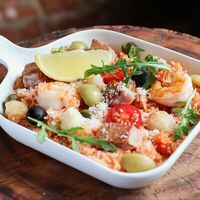 Паэлья с дарами моря в Настойчивость