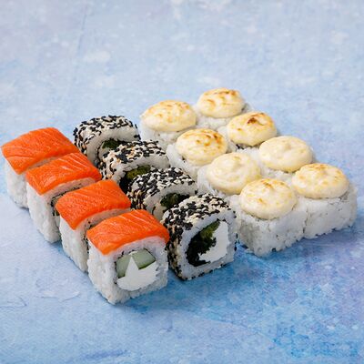 Мини-сет 3 в Rocky Rolls - японская кухня по цене 699 ₽
