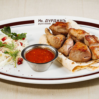 Шашлык из телятины в Ив.Дурдинъ по цене 760