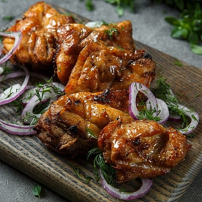 Куриное филе бедра в Антрекотъ по цене 580 ₽