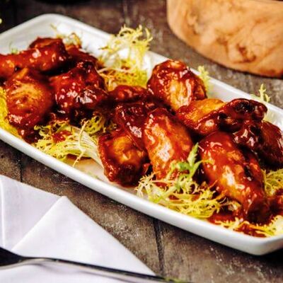 Куриные Крылышки в BBQ соусе в Шашлычный Мир по цене 510 ₽